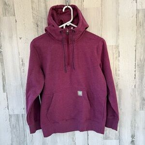 Ariat Women’s Size Small 1/2 Zip Drawstring Hoodie Kangaroo Front Pockets
